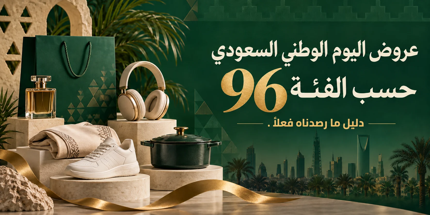عروض اليوم الوطني 96 حسب الفئة: دليل ما رصدناه فعلًا