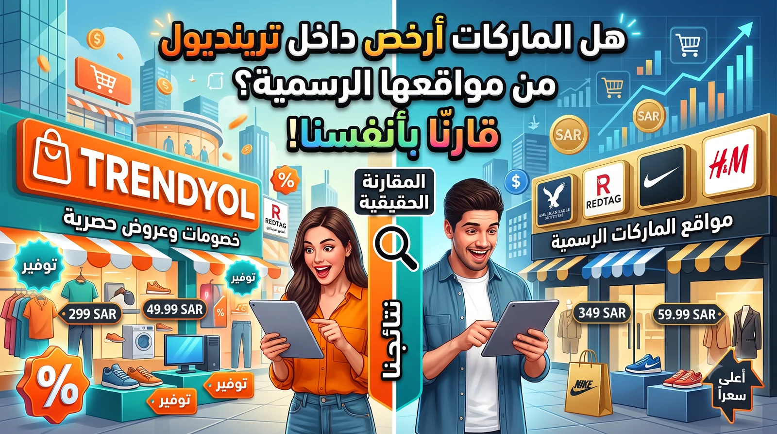 هل الماركات أرخص داخل ترينديول من مواقعها الرسمية؟ قارنّا بأنفسنا