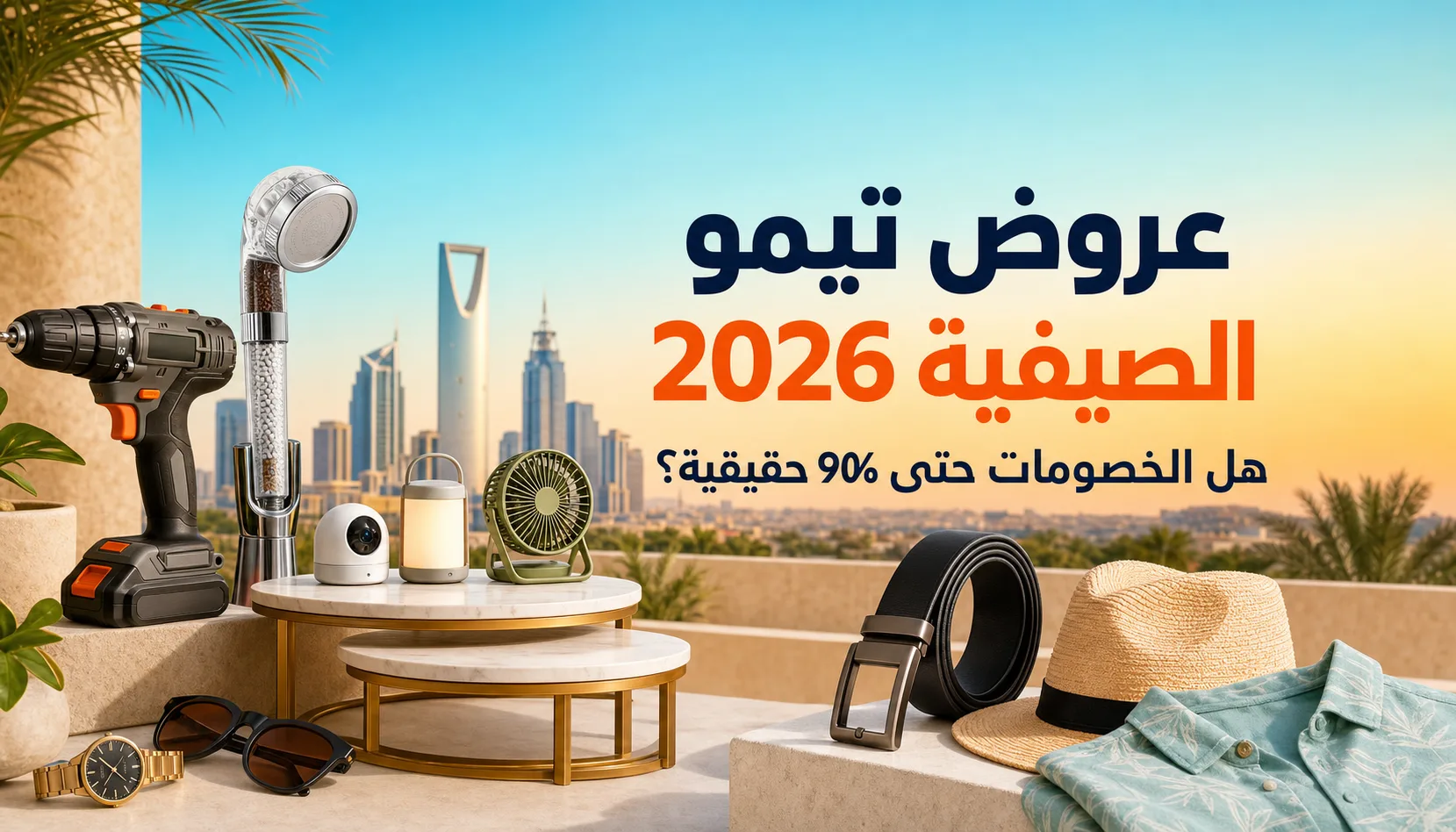عروض تيمو الصيفية 2026 في السعودية: هل خصم 90% حقيقي؟